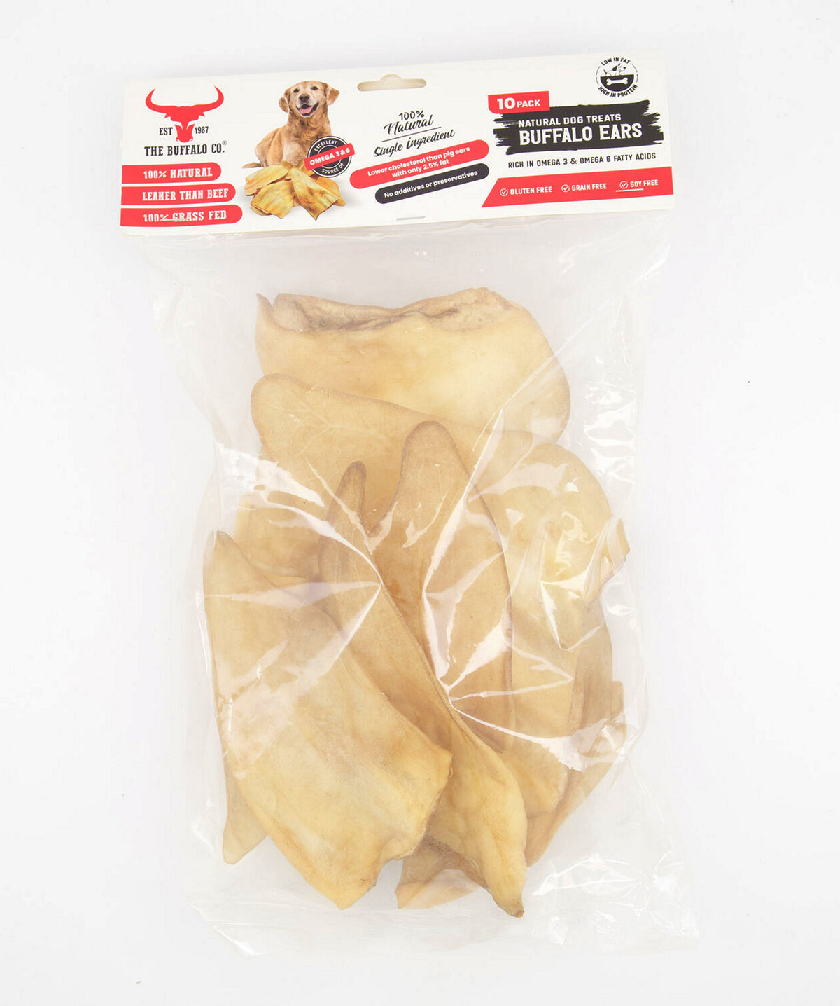 Buffalo Ears - Dog Treats