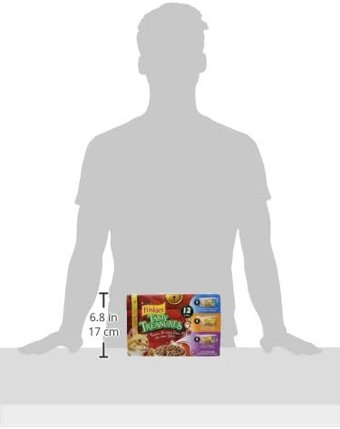 Friskies Purina Wet Cat Food Variety Pack, Tasty Treasures Prime Filets (with Ocean Fish and Tuna, with Chicken and with_Turkey) - 5.5 Ounce (Pack of 24)