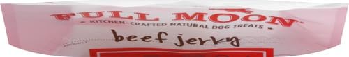 Full Moon Beef Jerky Healthy All Natural Dog Treats Human Grade Made in USA Grain Free 11 oz (Pack of 4)