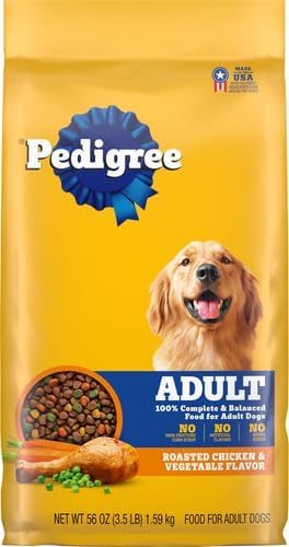 Pedigree Complete Nutrition Dry Dog Food, Chicken & Vegetable, 3.5 lb