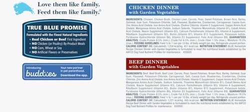 Blue Buffalo Homestyle Recipe Chicken Adult Wet Dog Food, 12.5 oz, 12 ct