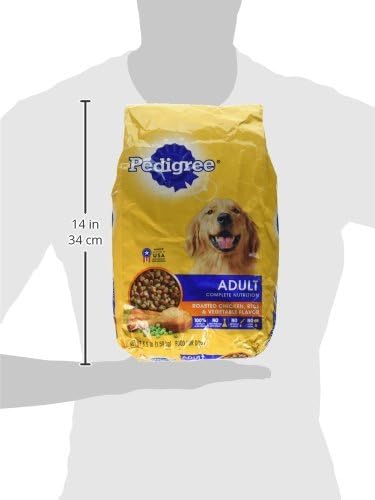 Pedigree Complete Nutrition Dry Dog Food, Chicken & Vegetable, 3.5 lb