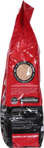 World's Best Cat Litter, Multiple Cat, Unscented, Odor Control, 15 lb Bag