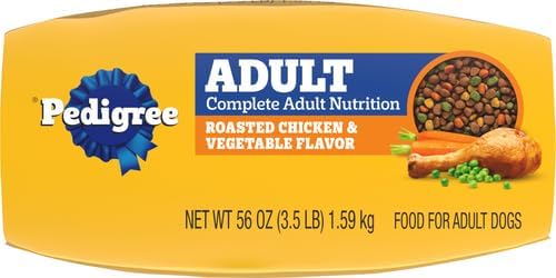 Pedigree Complete Nutrition Dry Dog Food, Chicken & Vegetable, 3.5 lb