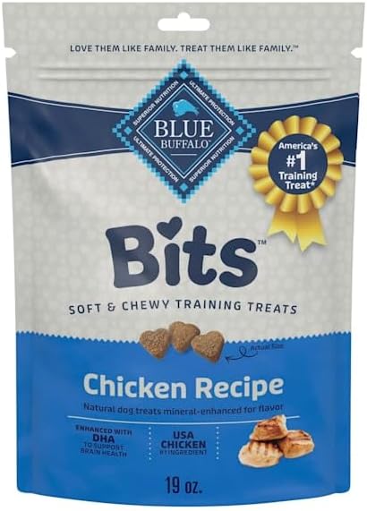 Blue Buffalo Bits Chicken Training Treats, 19 oz