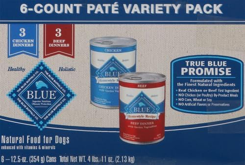 Blue Buffalo Homestyle Recipe Chicken Adult Wet Dog Food, 12.5 oz, 12 ct