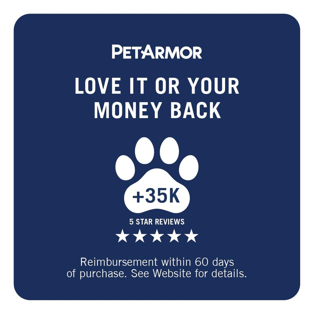 PetArmor Plus Flea and Tick Prevention for Cats, Cat Flea and Tick Treatment, 3 Doses, Waterproof Topical, Fast Acting, Cats Over 1.5 lbs