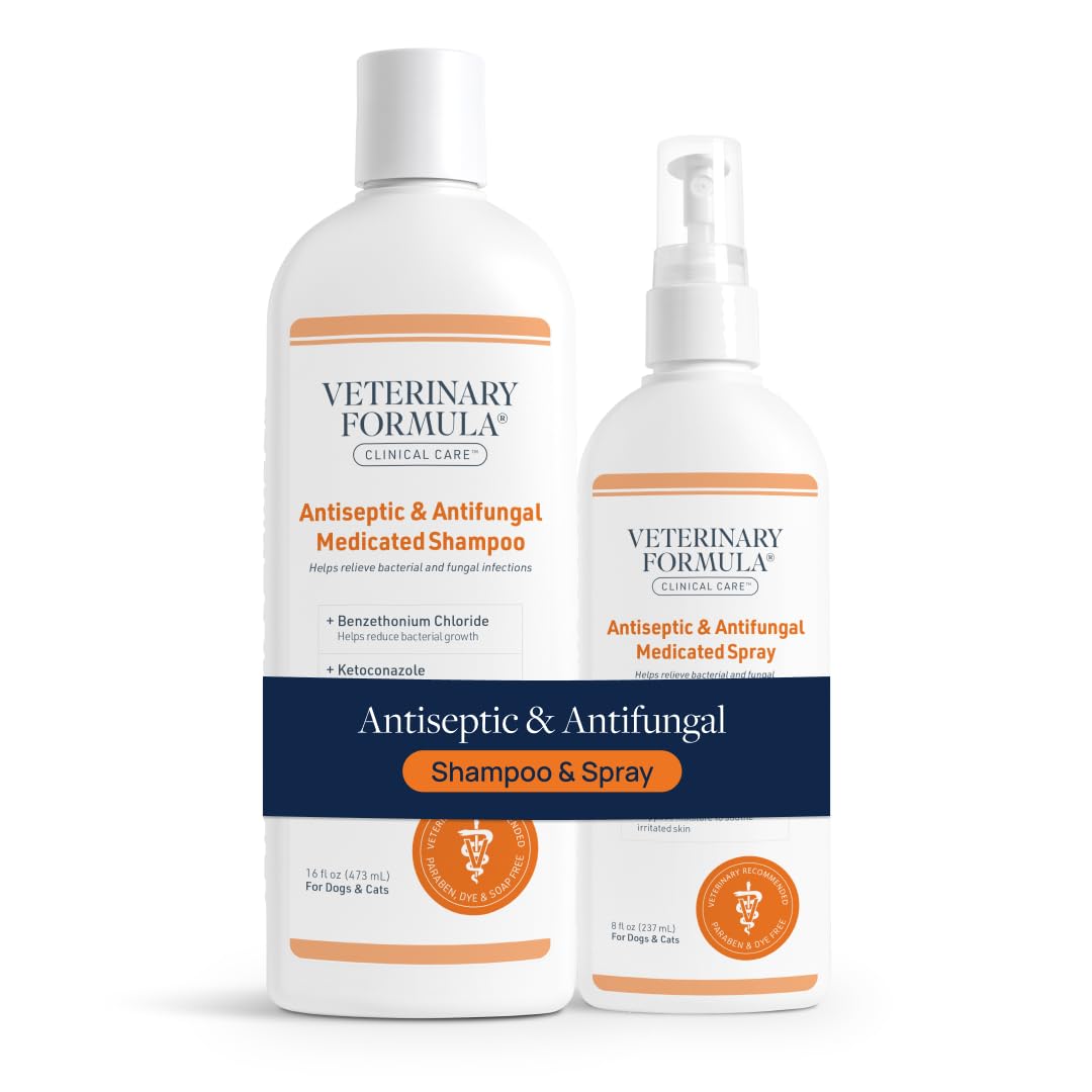 Veterinary Formula Clinical Care Antiseptic & Antifungal Shampoo, 16 oz