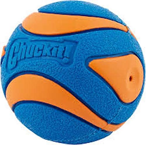 Chuckit! Ultra Ball Dog Toy, Durable Rubber, Medium 2.5-in, 2 Pack