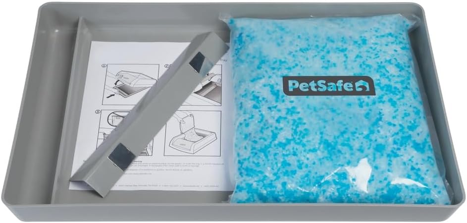 PetSafe ScoopFree Premium Crystal Litter, Lavender Scent, 4.3Lb Bag, 2 Pack