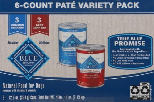 Blue Buffalo Homestyle Recipe Chicken Adult Wet Dog Food, 12.5 oz, 12 ct
