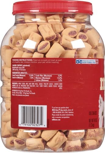 Milk-Bone MaroSnacks Small Dog Treats with Real Bone Marrow, 40 Oz.