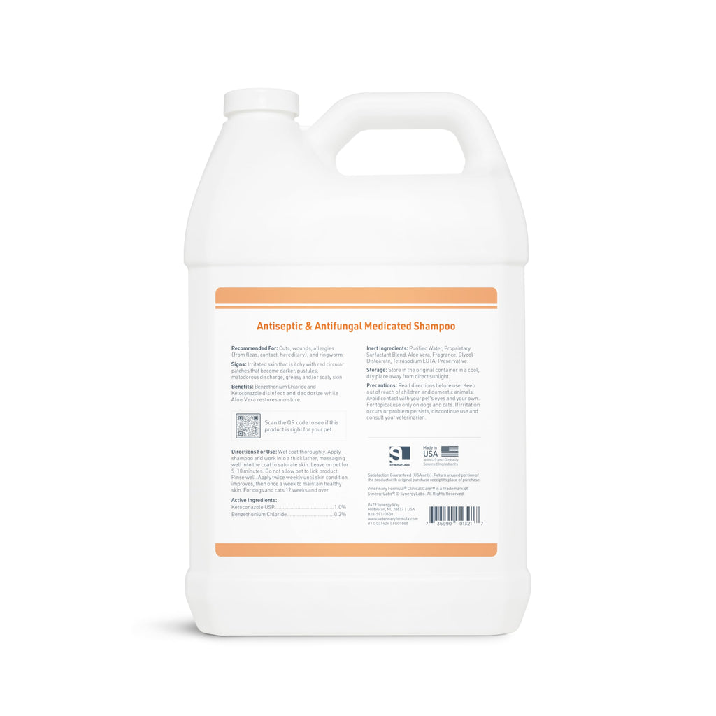 Veterinary Formula Clinical Care Antiseptic & Antifungal Shampoo, 16 oz
