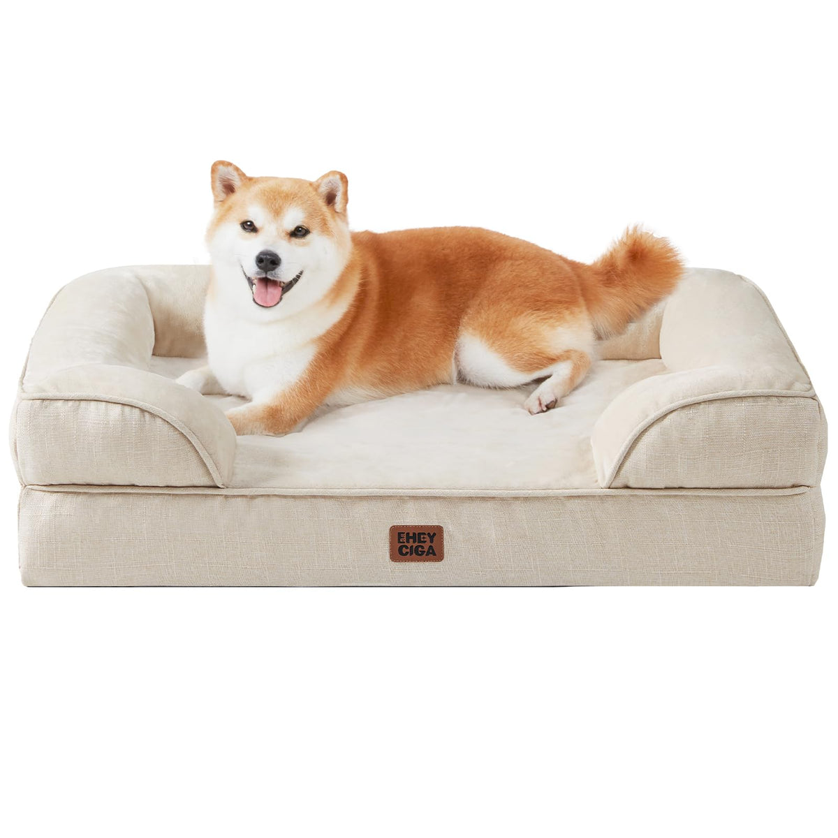 EHEYCIGA Orthopedic Extra Large Dog Bed, Waterproof Washable XL Pet Bed 44"