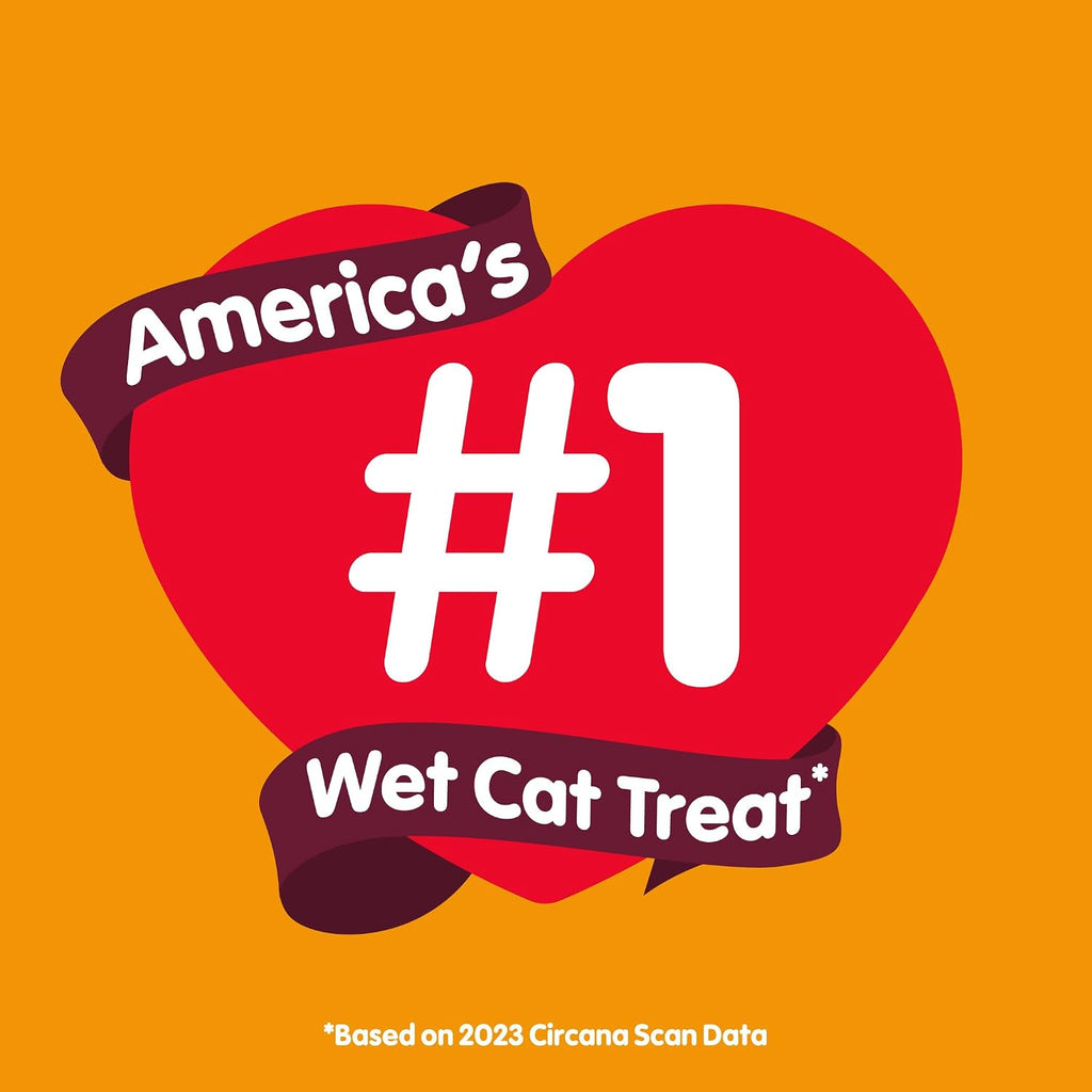 Delectables Lickable Treat Bisque Wet Cat Treat Variety Pack, Food Topper, Hydrating, Grain-Free, No Fillers, No By-Products, No Added Preservatives, 1.4oz Pouch, 30ct