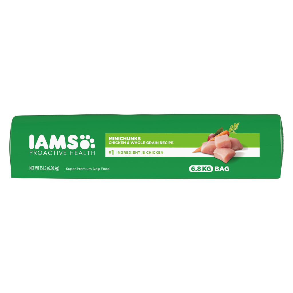 IAMS Proactive Health Adult Minichunks Dry Dog Food, Chicken, 40 lb