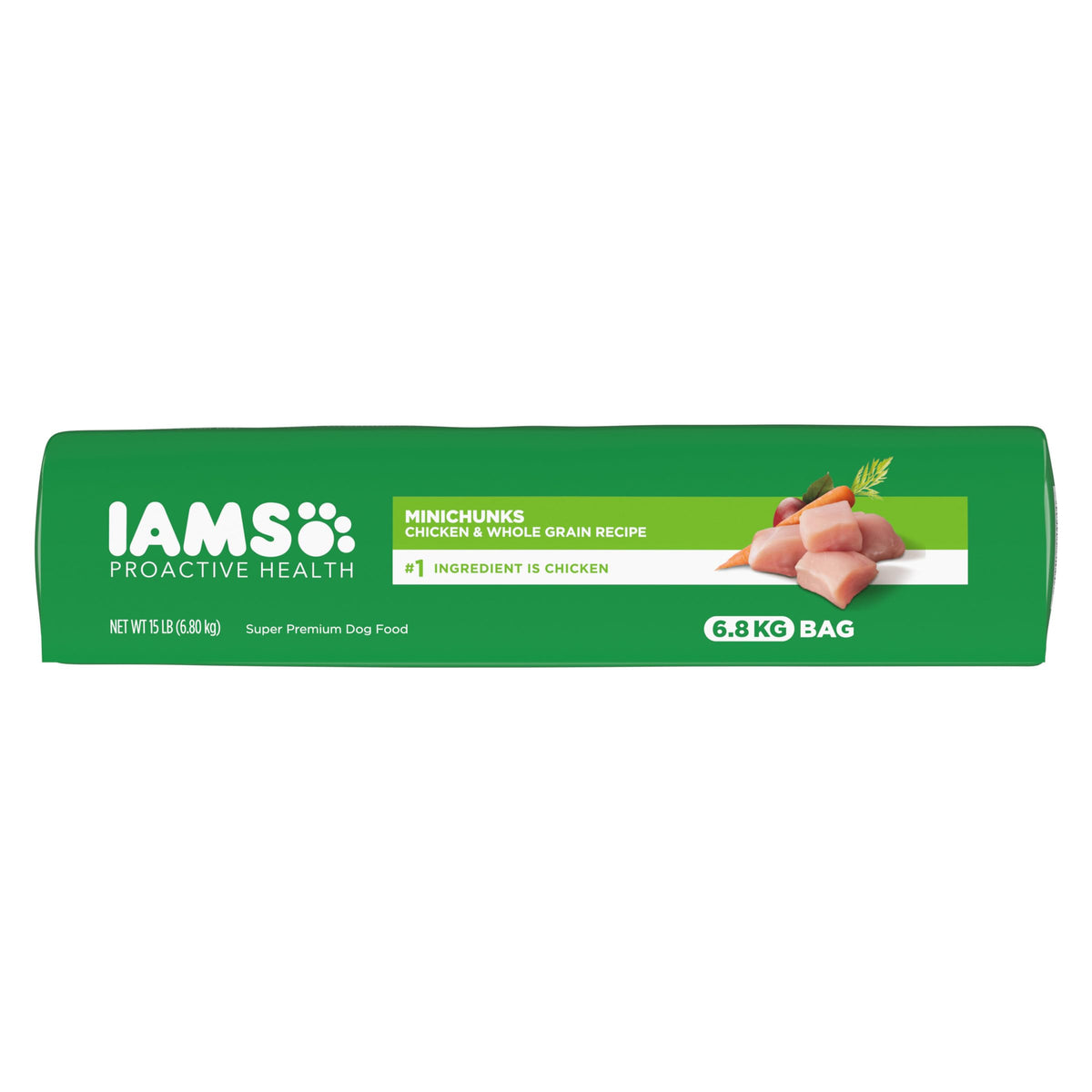 IAMS Proactive Health Adult Minichunks Dry Dog Food, Chicken, 40 lb