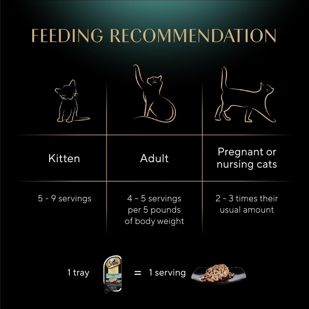 Sheba Perfect Portions Cuts Wet Cat Food, Multipack, 2.6 oz, 24 ct