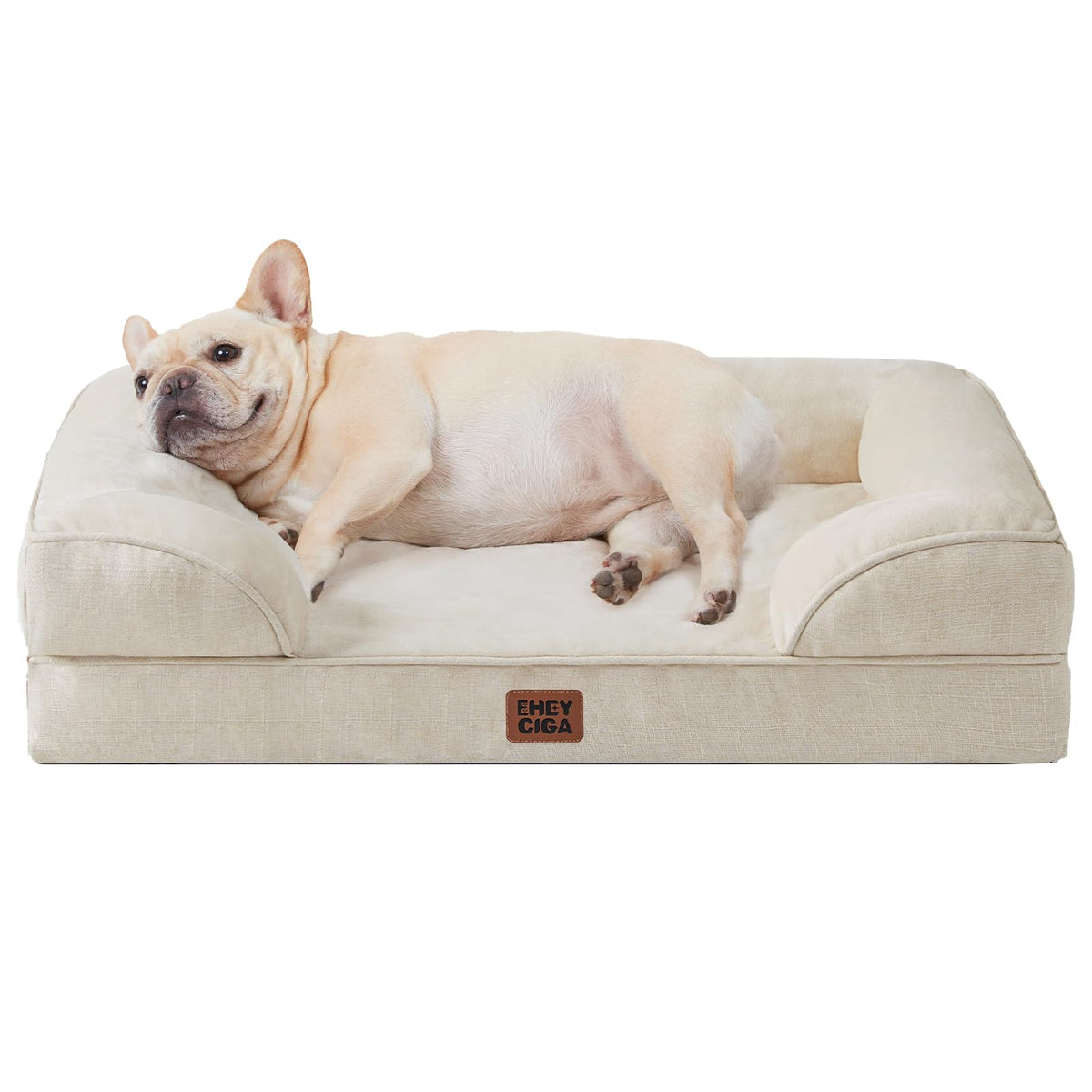 EHEYCIGA Orthopedic Extra Large Dog Bed, Waterproof Washable XL Pet Bed 44"