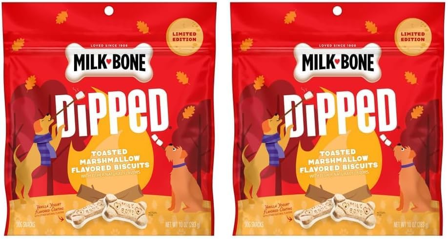 Milk-Bone MaroSnacks Small Dog Treats with Real Bone Marrow, 40 Oz.