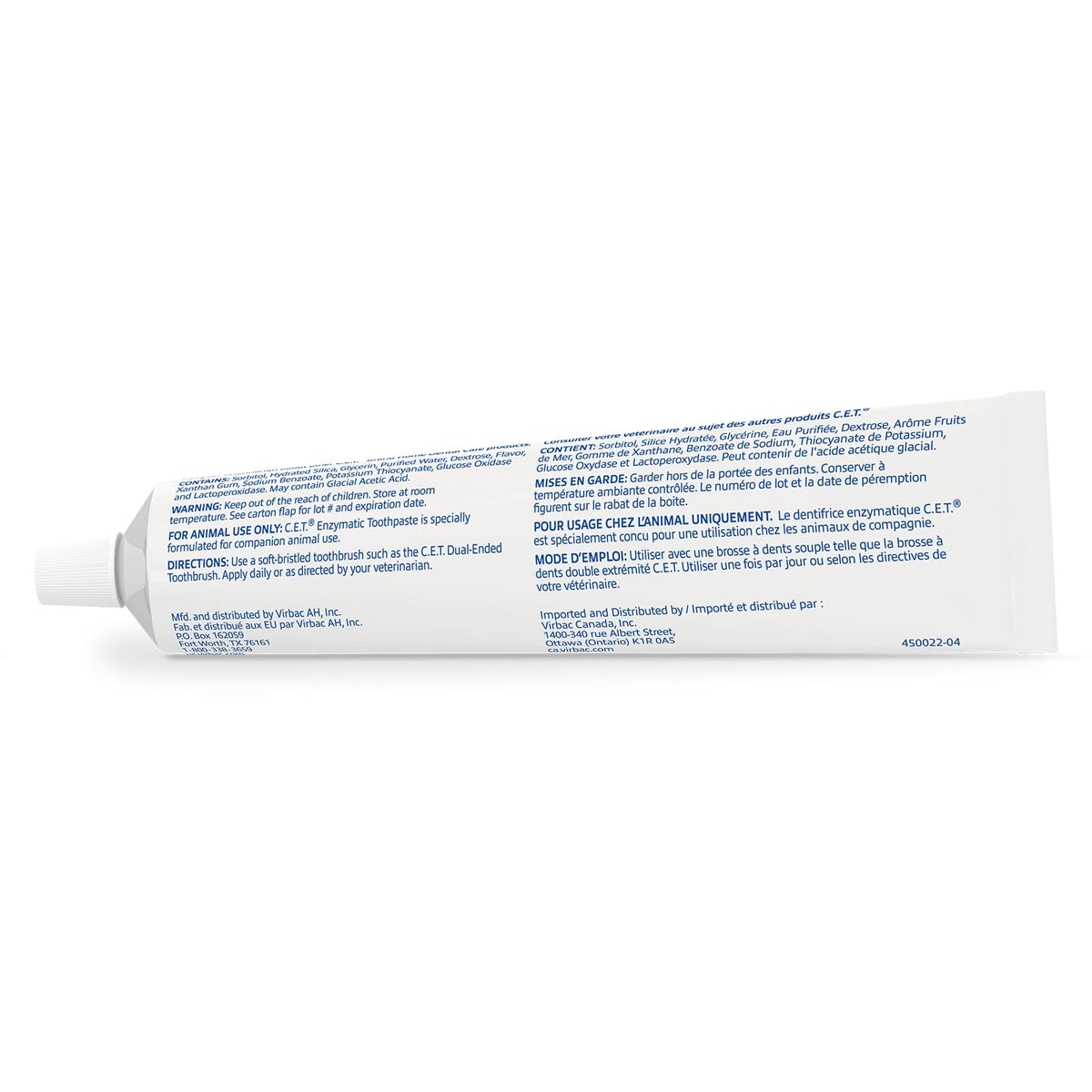 C.E.T. Enzymatic Toothpaste for Dogs and Cats, Poultry, 2.5oz