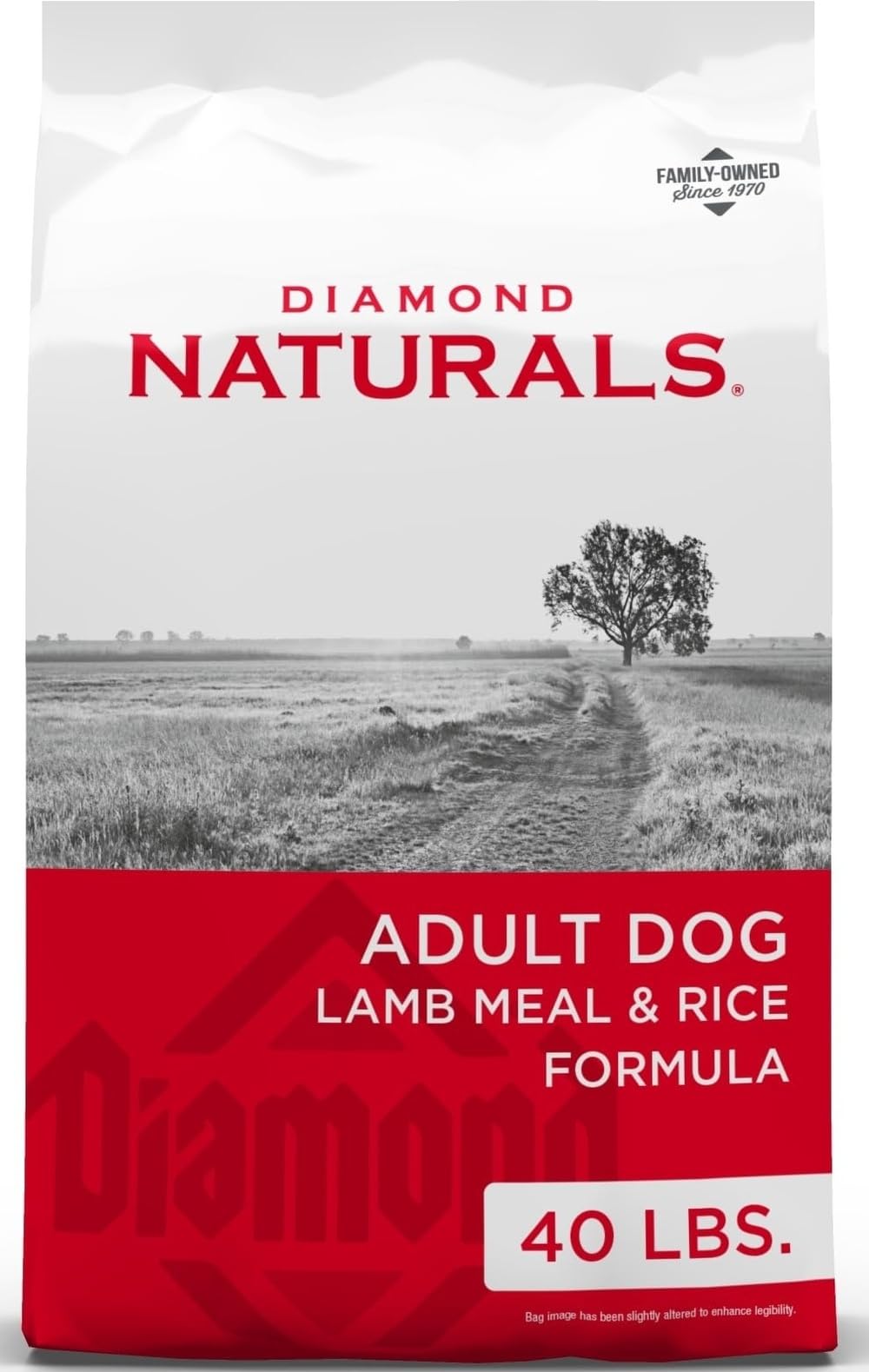 DIAMOND NATURALS Adult Dry Dog Food, Lamb Meal & Rice, 6lb