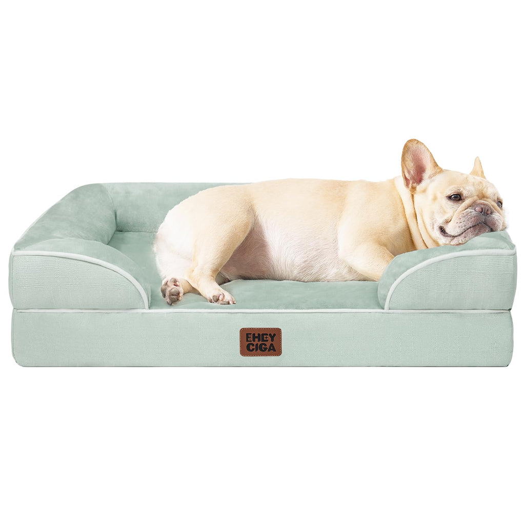 EHEYCIGA Orthopedic Extra Large Dog Bed, Waterproof Washable XL Pet Bed 44"