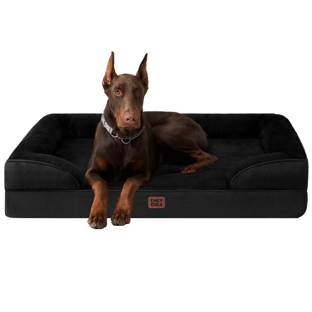 EHEYCIGA Orthopedic Extra Large Dog Bed, Waterproof Washable XL Pet Bed 44"