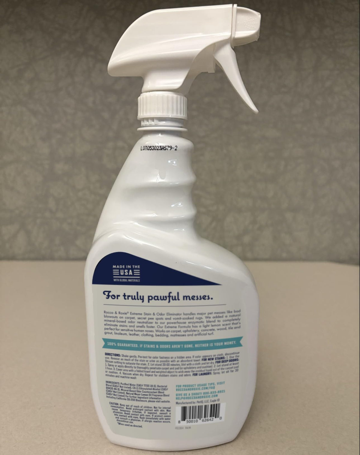 Rocco & Roxie Enzyme Stain & Odor Eliminator, 32 Fl Oz