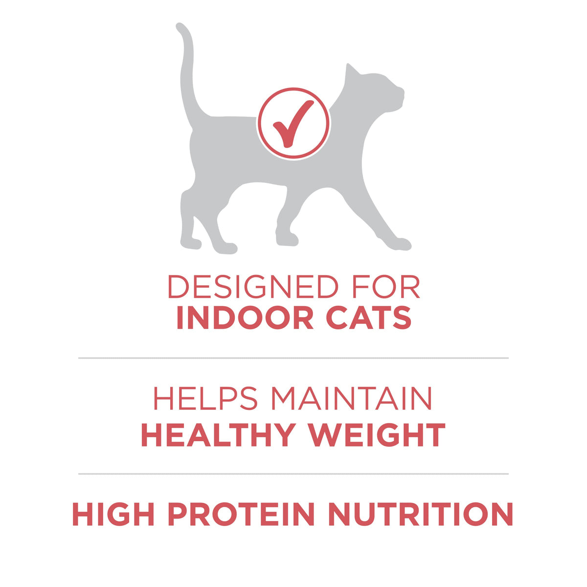 Purina ONE Indoor Advantage Weight Control Dry Cat Food, 16 lb Bag