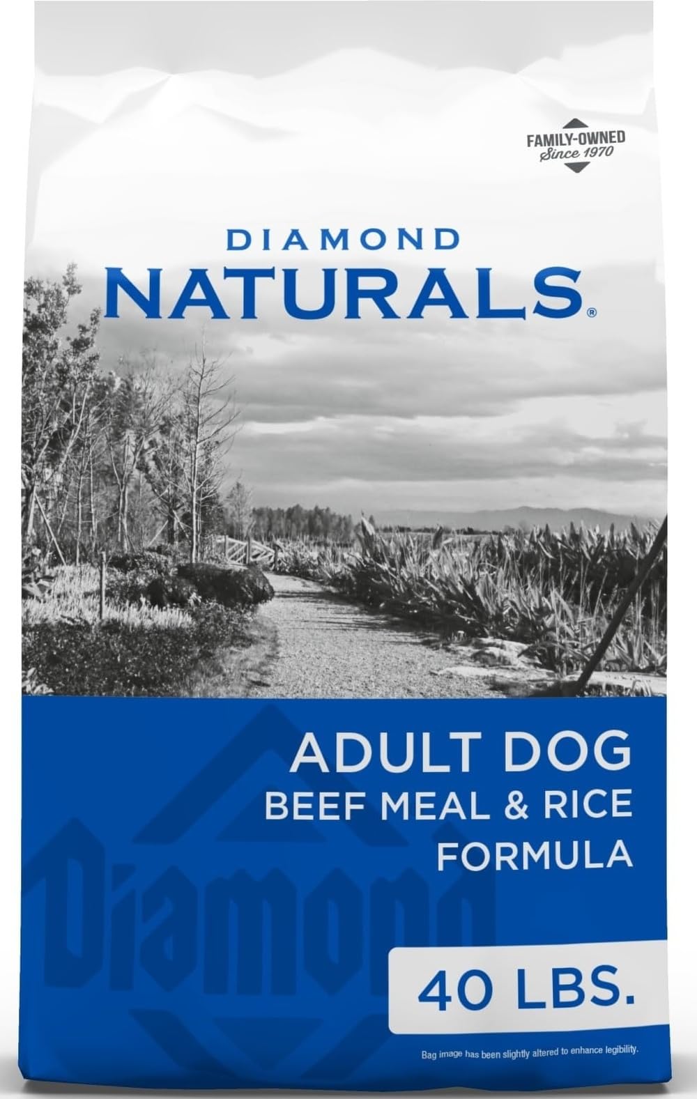 DIAMOND NATURALS Adult Dry Dog Food, Lamb Meal & Rice, 6lb