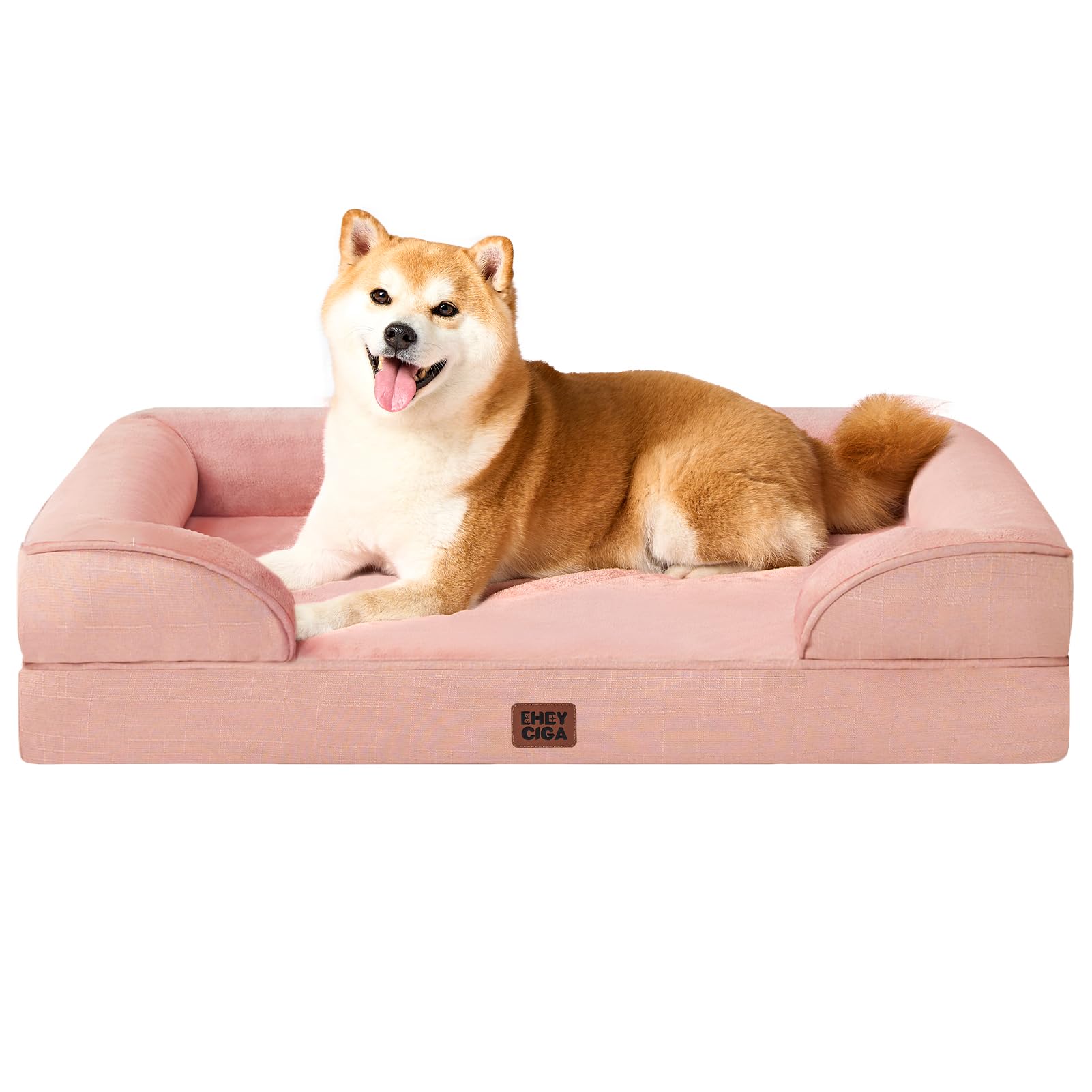 EHEYCIGA Orthopedic Extra Large Dog Bed, Waterproof Washable XL Pet Bed 44"