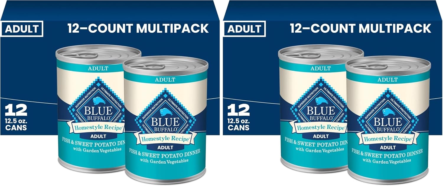 Blue Buffalo Homestyle Recipe Chicken Adult Wet Dog Food, 12.5 oz, 12 ct