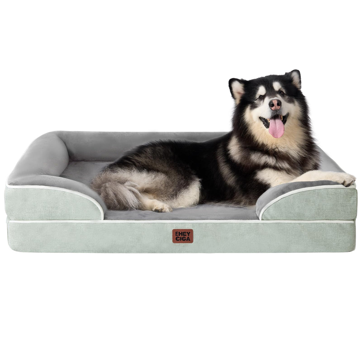 EHEYCIGA Orthopedic Extra Large Dog Bed, Waterproof Washable XL Pet Bed 44"