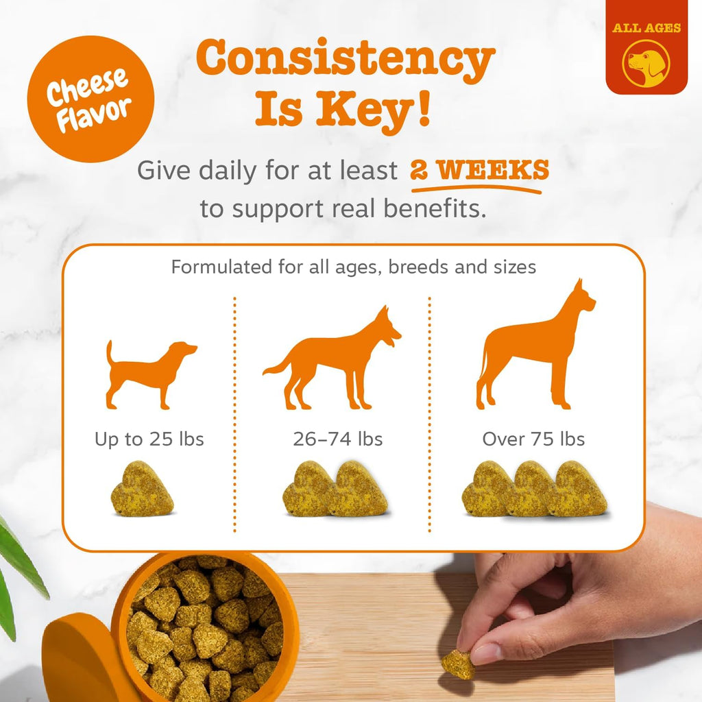Zesty Paws Dog Allergy Chews - Dog Allergy Relief, Lamb, 90 Ct
