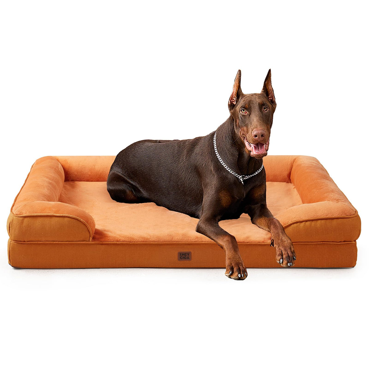EHEYCIGA Orthopedic Extra Large Dog Bed, Waterproof Washable XL Pet Bed 44"
