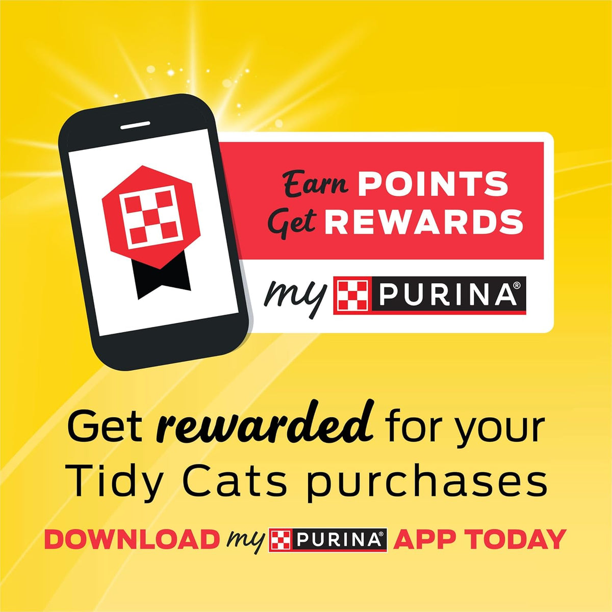 Purina Tidy Cats Free and Clean Unscented Clumping Cat Litter, 38 lb Box