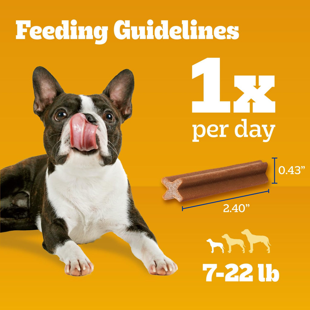 Pedigree Dentastix Small & Toy Breed Dental Dog Treats, Fresh, 102 Count