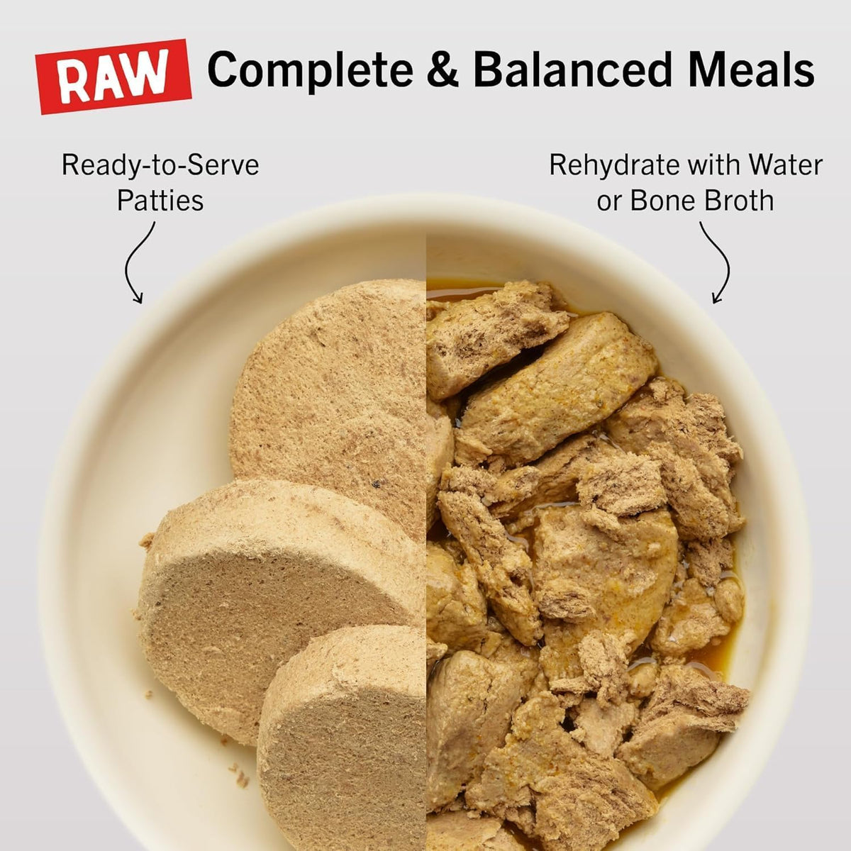 Stella & Chewy’s Freeze Dried Raw Dinner Patties – Grain Free Dog Food, Protein Rich Stella’s Super Beef Recipe – 5.5 oz