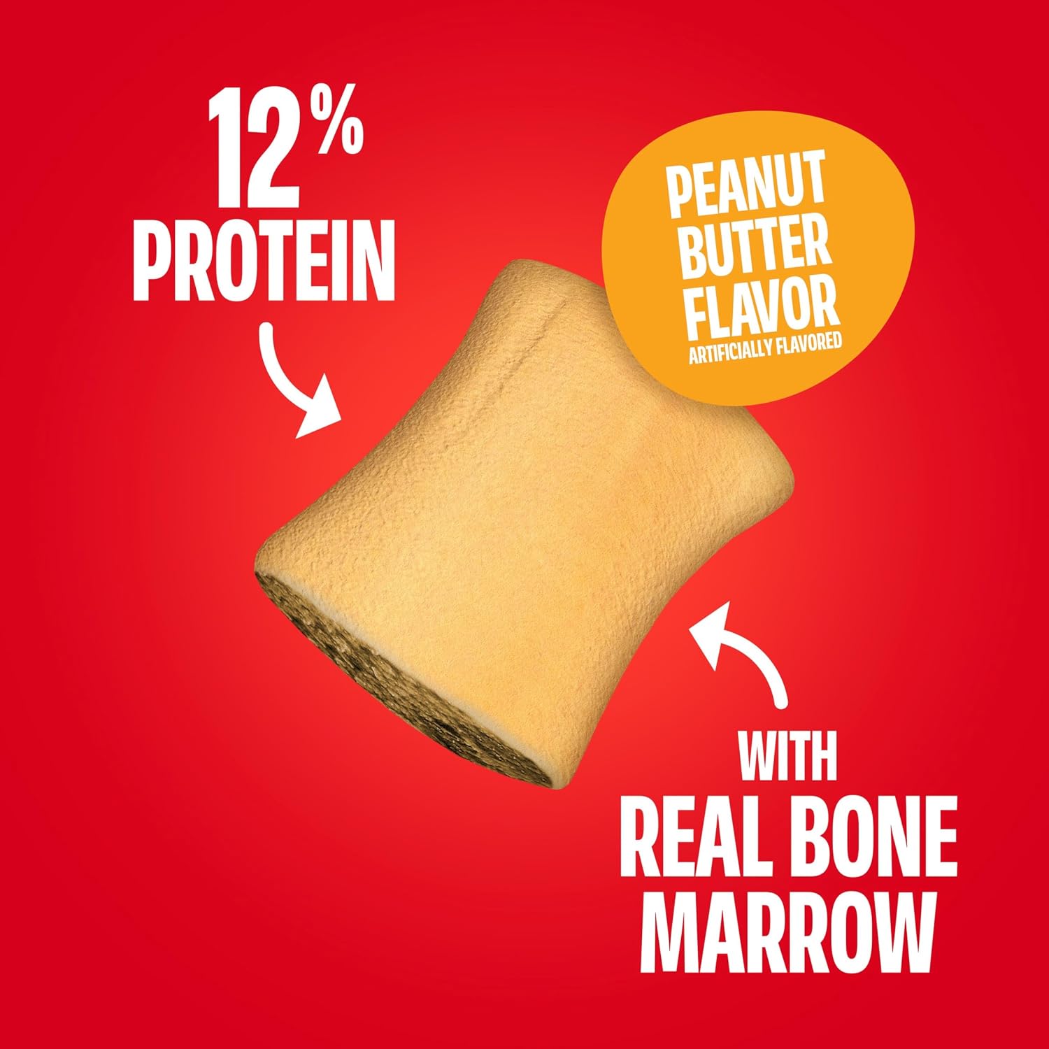 Milk-Bone MaroSnacks Small Dog Treats with Real Bone Marrow, 40 Oz.