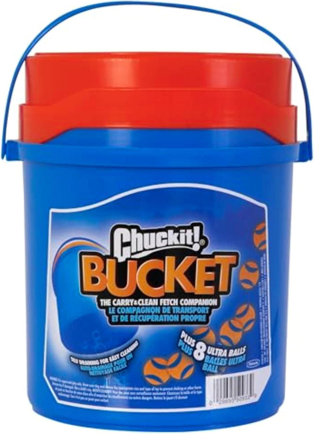 Chuckit! Ultra Ball Dog Toy, Durable Rubber, Medium 2.5-in, 2 Pack