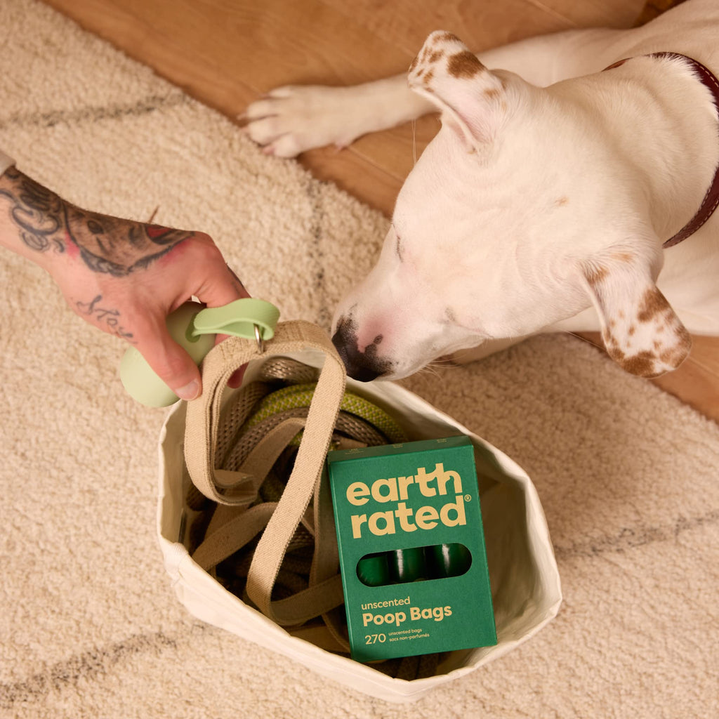 Earth Rated Dog Poop Bags on Refill Rolls, 270 Bags, Lavender