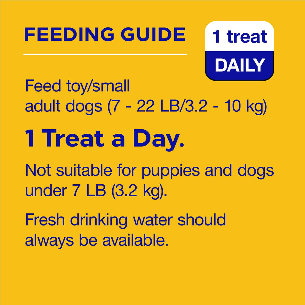 Pedigree Dentastix Small & Toy Breed Dental Dog Treats, Fresh, 102 Count