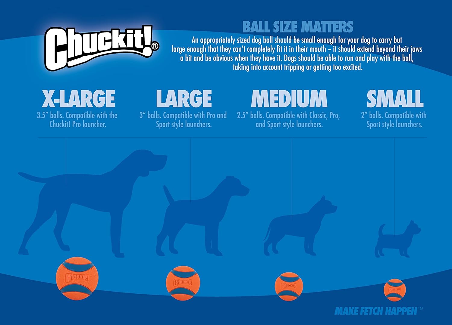 Chuckit! Ultra Ball Dog Toy, Durable Rubber, Medium 2.5-in, 2 Pack