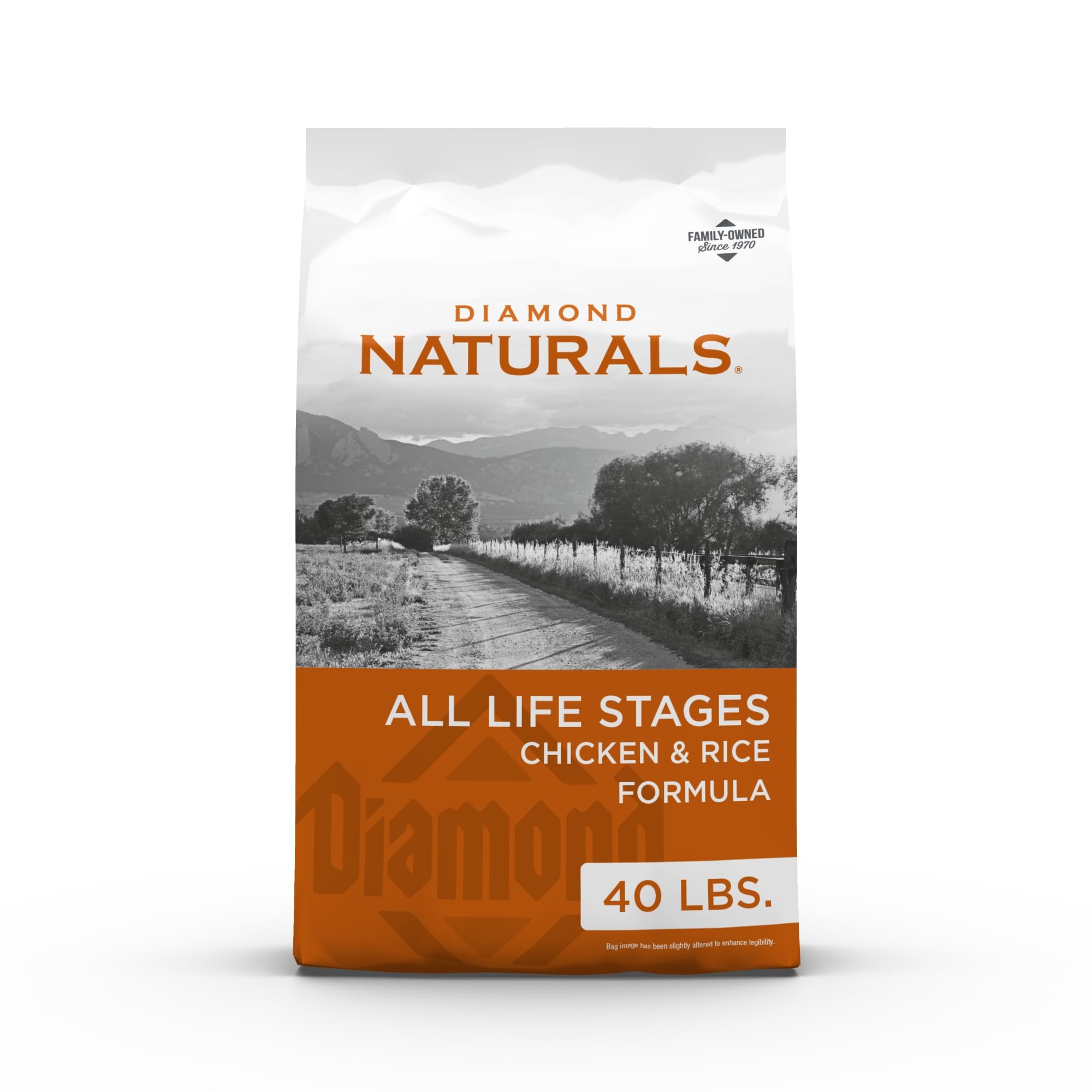 DIAMOND NATURALS Adult Dry Dog Food, Lamb Meal & Rice, 6lb