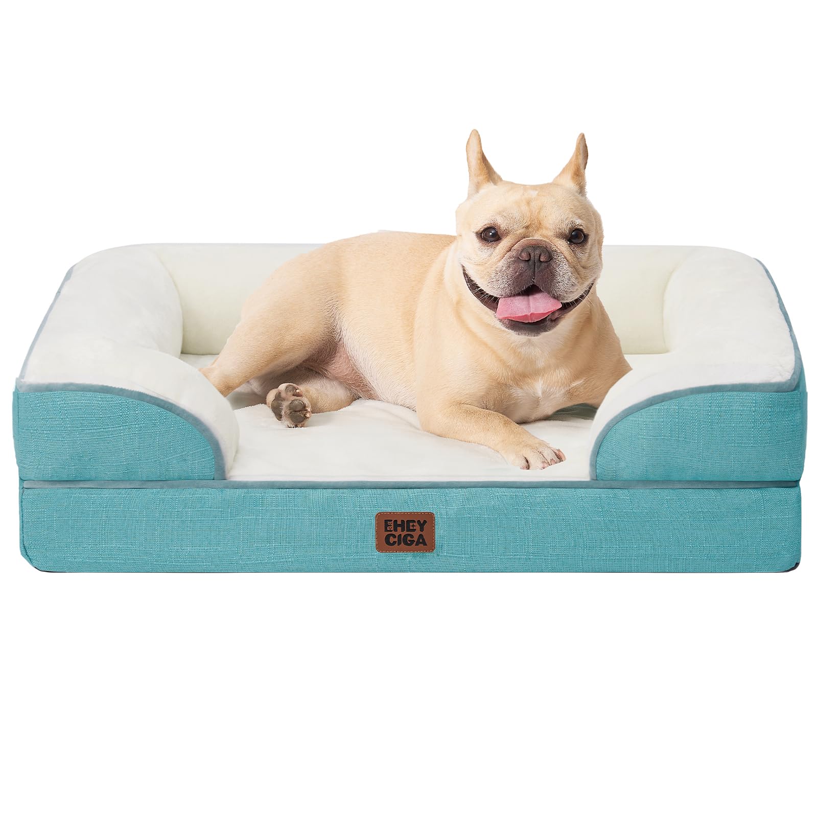 EHEYCIGA Orthopedic Extra Large Dog Bed, Waterproof Washable XL Pet Bed 44"