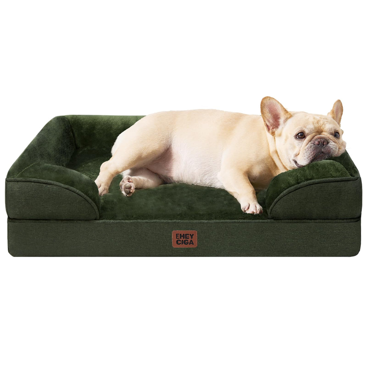 EHEYCIGA Orthopedic Extra Large Dog Bed, Waterproof Washable XL Pet Bed 44"