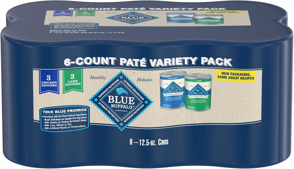Blue Buffalo Homestyle Recipe Chicken Adult Wet Dog Food, 12.5 oz, 12 ct