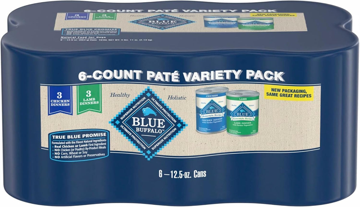 Blue Buffalo Homestyle Recipe Chicken Adult Wet Dog Food, 12.5 oz, 12 ct
