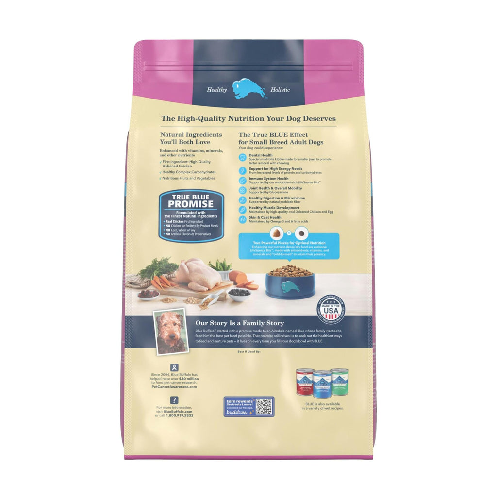 Blue Buffalo Life Protection Formula Chicken Small Breed Dry Dog Food, 5 lb